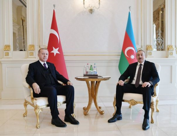 İlham Əliyev və Rəcəb Tayyib Ərdoğanın təkbətək görüşü oldu